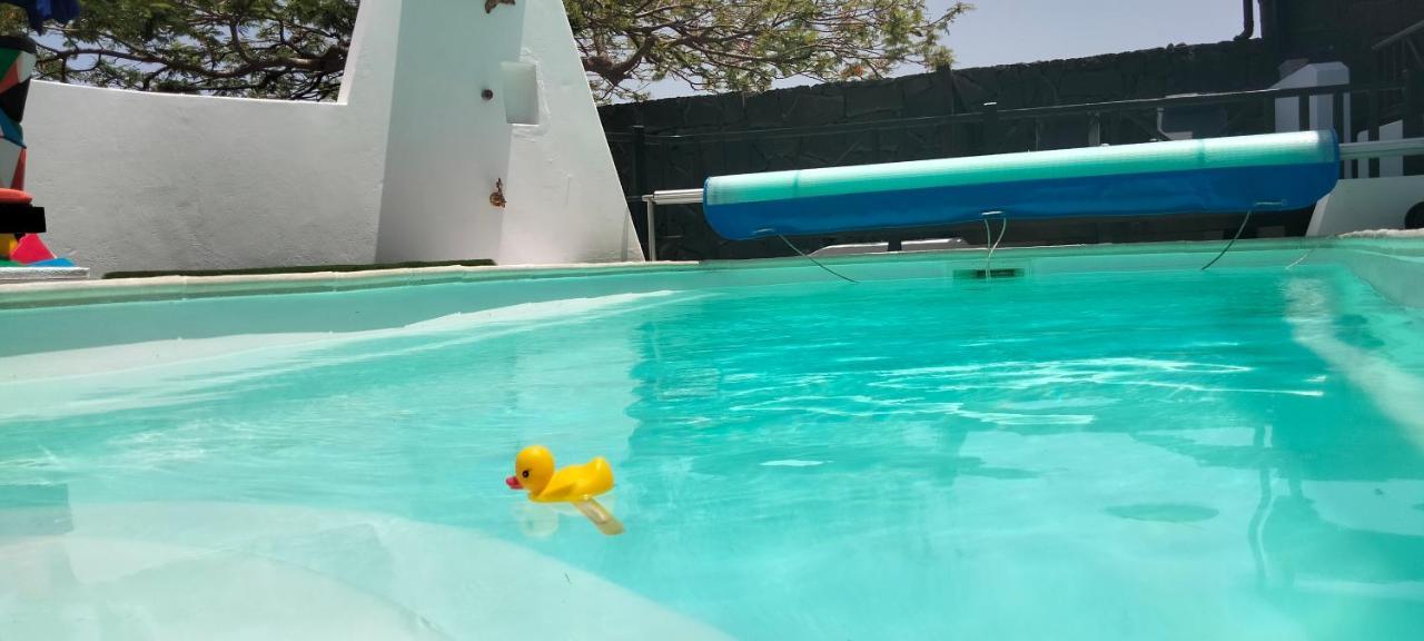 Aptos Con Piscina El Flamboyan 1 Teseguite Extérieur photo