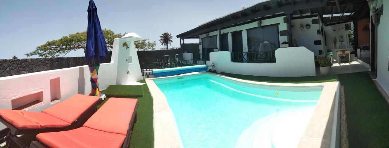 Aptos Con Piscina El Flamboyan 1 Teseguite Extérieur photo